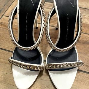 White Giuseppe Zanotti Design Heels